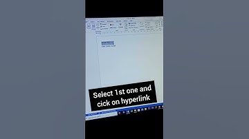 How to jump one page to another page in just one click using hyperlink #shorts