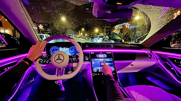 2021 Mercedes Benz S Class NIGHT DRIVE By AutoTopNL 