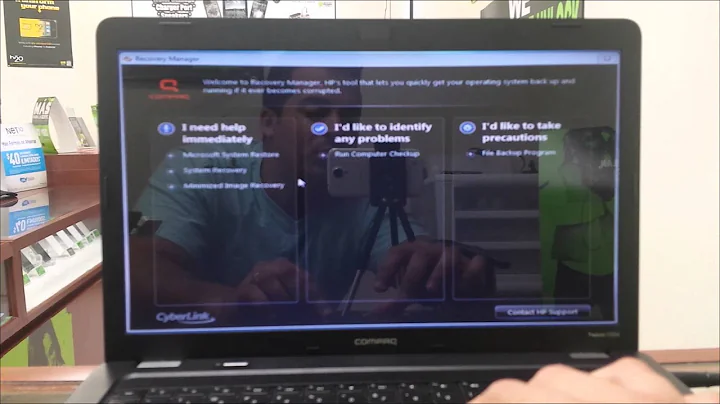 How to ║ Restore Reset a Compaq Presario CQ56 to Factory Settings ║ Windows 7