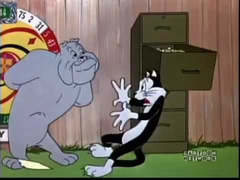 Looney Tunes - Cat and Bulldog - Oh no, Not that!  Not the...