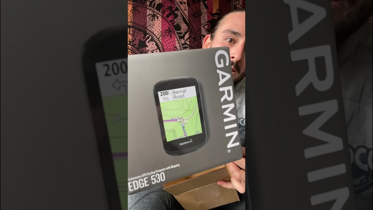 Unboxing my new Garmin Edge 530 bike computer! 🚴 Subscribe for my epic