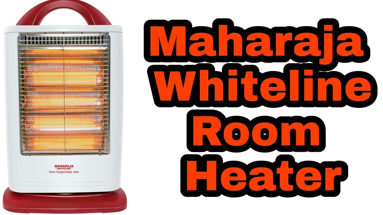 Maharaja whiteline Lava neo 1200- watt halogen heater || - YouTube