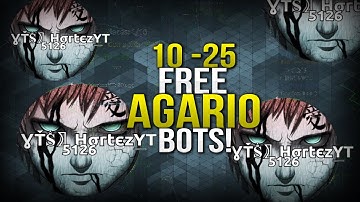 10 - 25 Agario Bots For Free! - Free Raga.pw Bots! - Get 1st In Agario Fast!