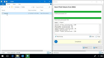 Save All Properties from MSG files
