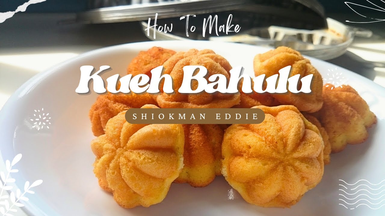 Shiokman Kueh Bolu (Kuih Bahulu) - YouTube