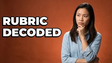 How Do You Understand A Rubric