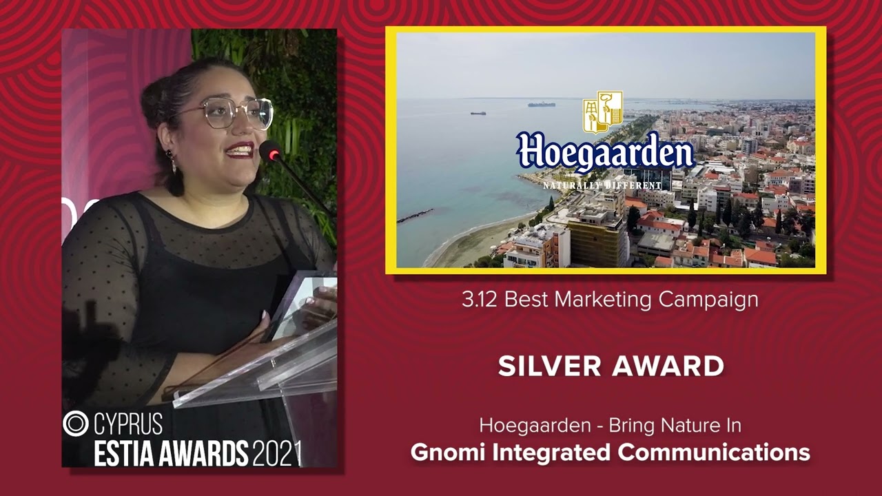 ESTIA AWARDS WINNER - 3.12 Hoegaarden - Gnomi Integrated Communications