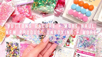 Craft Haul | Buttons Galore & More | New Items in Shop & Fun Christmas Embellishments