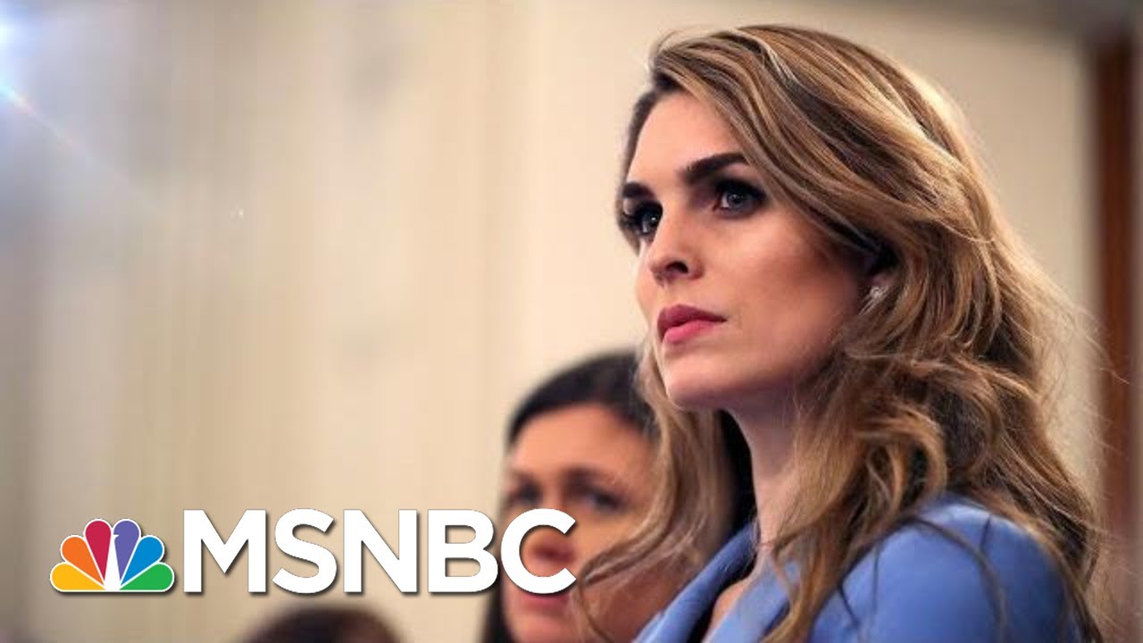 Hope Hicks will testify before House panel behind closed doors