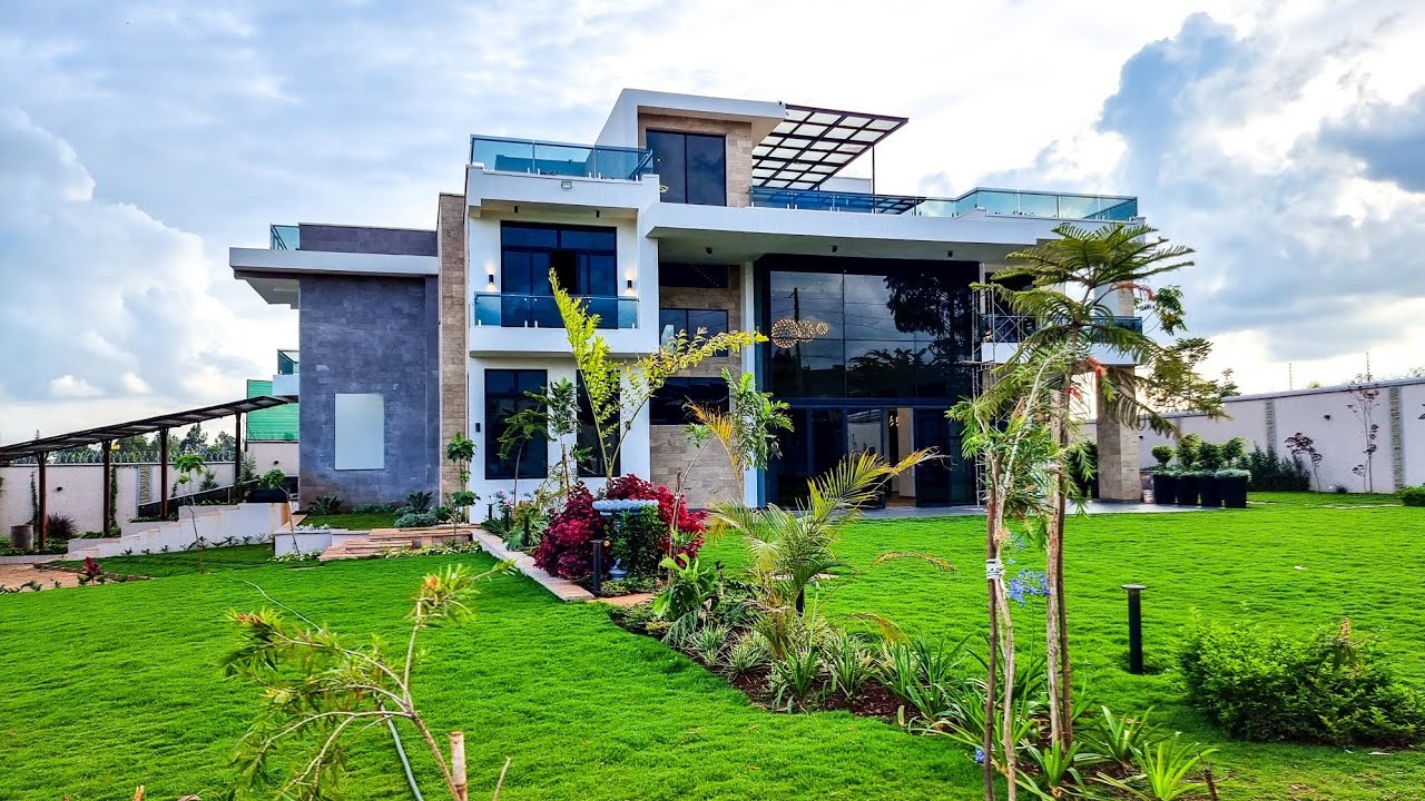 ВНУТРИ СОВРЕМЕННОГО ПОСОЛЬСКОГО ДОМА СТОИМОСТЬЮ 2 500 000 ДОЛЛАРОВ | ПОСТРОЕН НА УЧАСТКЕ 0,65 АКР...