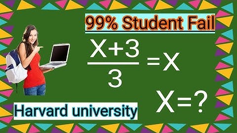 Advance Math question l harvard university entrance question l math olympiad 