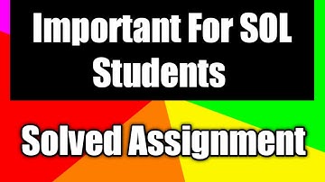 Pol Science 2nd ques. (2nd sem)का बना हुआ Assignment Free Solved Assignment how to make assignment