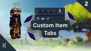Celebrity Hytale Plugin Tutorial #2: Custom Item Tabs Profile