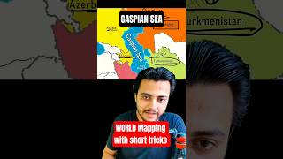 UPSC Prelims 2026 Mapping Rapid Revision | caspian sea with short tricks