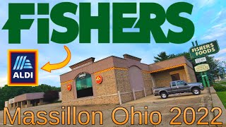 WHAT'S HAPPENING AT THE ABANDONED FISHERS FOODS in MASSILLON OHIO !? 2022 UPDATE