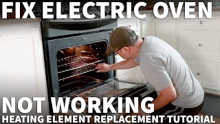 Electric Oven Won't Turn On - Electric Range Oven Troubleshooting and Bake Element Replacement by digitalcamproducer 1,042 views 1 year ago 2 minutes, 25 seconds