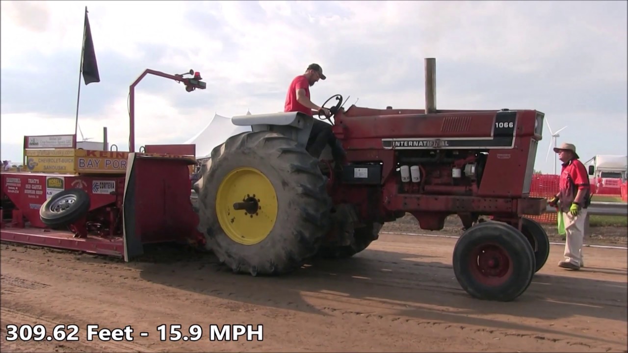 12,000 Local Hot Farm Tractors TTPA Pulls At Minden City, MI 2019