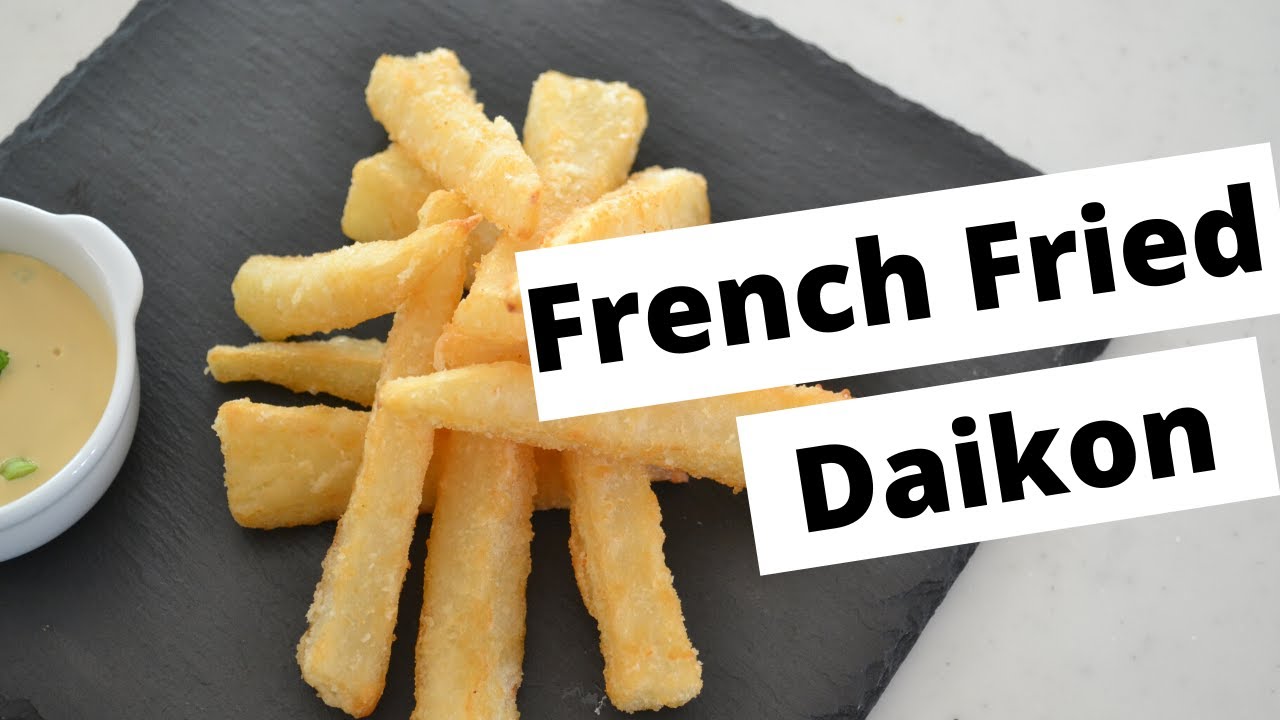 How to make ★French Fried Daikon Radish★ 揚げ大根の作り方(EP146) | Kitchen Princess Bamboo