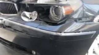 2005 BMW 750 Front End Collision Repair