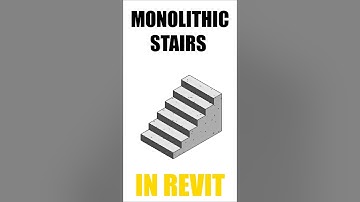 Complete Monolithic Stairs In Revit