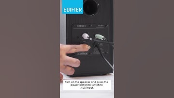 Connecting Edifier D12 Speakers using AUX Cord