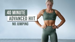 No Equipment 40 Min Advanced Monster Monday Hiit Workout - No Repeat, No Jumping