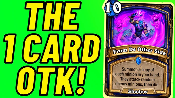 I CAN'T Stop WINNING! From De Other Side OTK Combo!