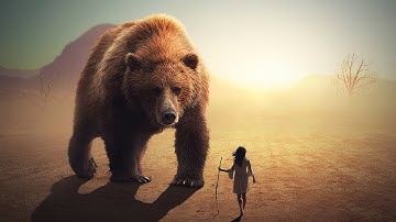 Giant Bear - Photoshop Manipulation Tutorial