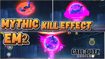 S11 Mythic Em2 All Kill Effects - S11 Leaks Codm