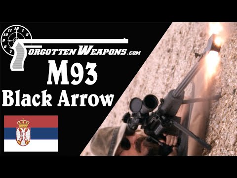 Zastava M93 Black Arrow In .50 Bmg At The Range