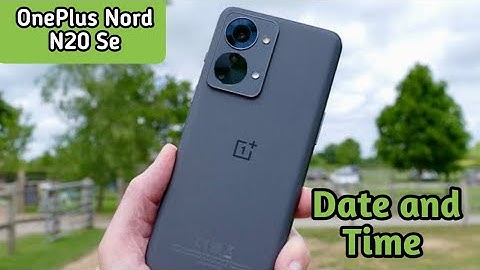 Auto Set Date And Time In Oneplus Nord N20 Se,Oneplus Nord N20 Se Mein Date And Time