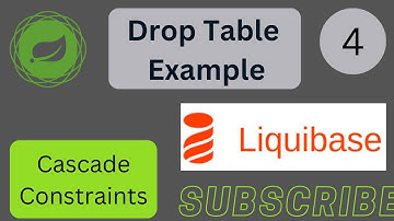Liquibase Drop Table I Spring Boot | Liquibase Tutorials Spring Boot | Drop Table With Cascade