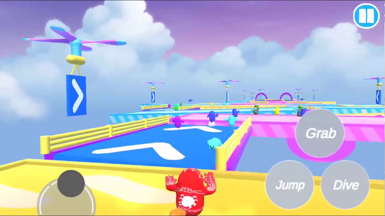 Fall Dudes Ultimate Knockout - 3D Challenge Game - YouTube