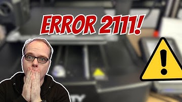 Error 2111 on the Ender-3 V3 KE - some user had this after adding the KE to Cura Slicer