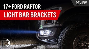 2017+ Ford Raptor Light Bar Brackets by Diode Dynamics