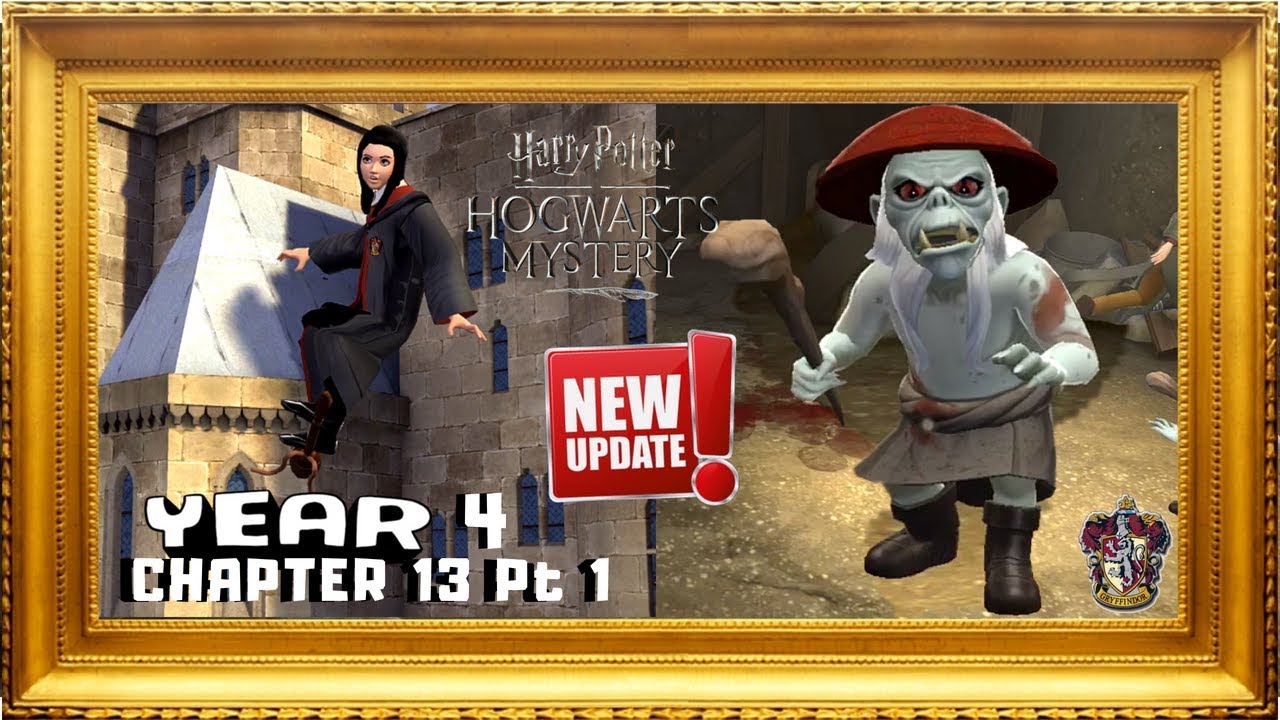 NEW UPDATE! Red Cap & Broom Surfing! Harry Potter Hogwarts Mystery Gameplay YR 4 Ch 13 Pt 1