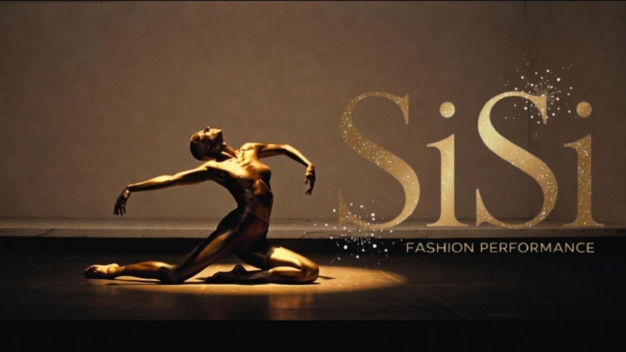 SiSi Fashion Performance 2026 | Midnight Flow — Модный дуэт #fashionperformance #bodyart #runway