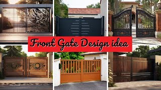 100 Front Gate Design Ideas to Elevate Your Home Entrance