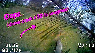 watch me CRASH my Drone 30 TIMES | did it SURVIVE?