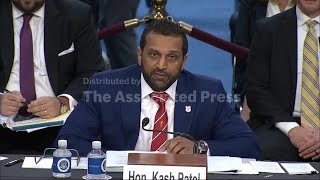 Kash Patel confronts Senate questions over probe into Charlie Kirk’s killing