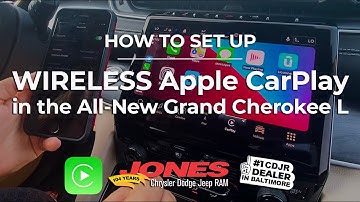 Wireless 📲 Apple CarPlay in the All-New Jeep Grand Cherokee L