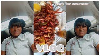 VLOG BOZO S TOO RESTAURANT SEAFOOD MUKBANG RANTING ABOUT MY CAR DASIAA DASIAA
