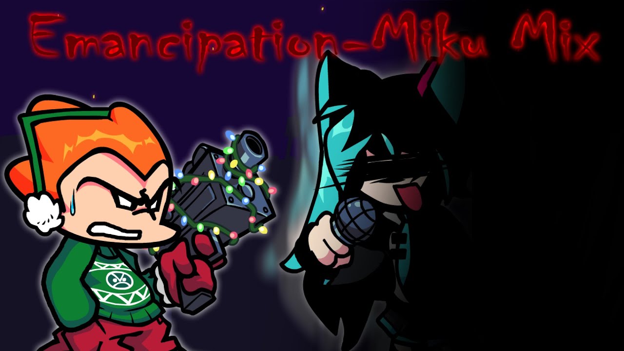 Funkin' Corruption: REIMAGINED ! | EVIL Miku Vs Pico (Emancipation Miku Mix)