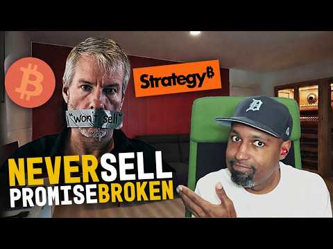 MICHAEL SAYLOR IS SELLING BITCOIN!!? … WHAT THIS MEANS FOR CRYPTO, MSTR STOCK & BOND MARKET!