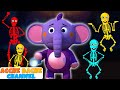 All Skeletons Songs - Panch Skeletons Ki Party + More Spooky Scary Rhymes By Acche Bache Channel