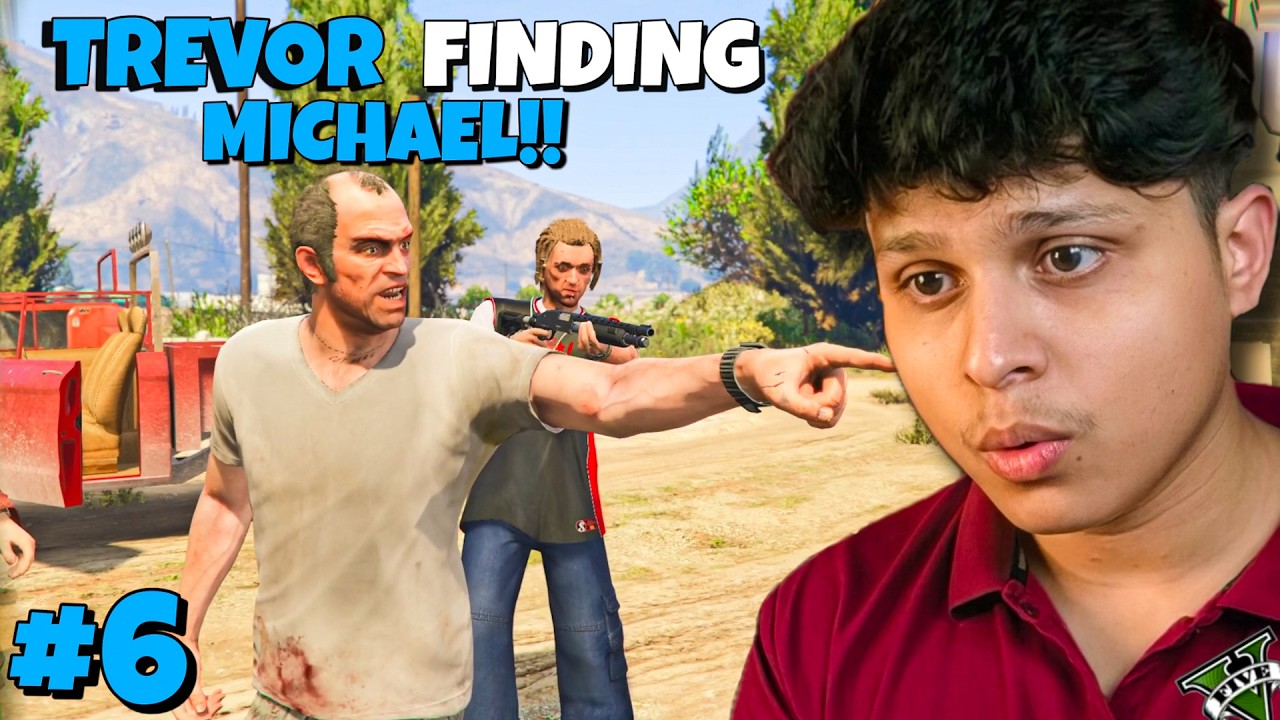 Trevor Finally Meets Michael Again! 🔥| GTA 5 Story Mode #6 - YouTube
