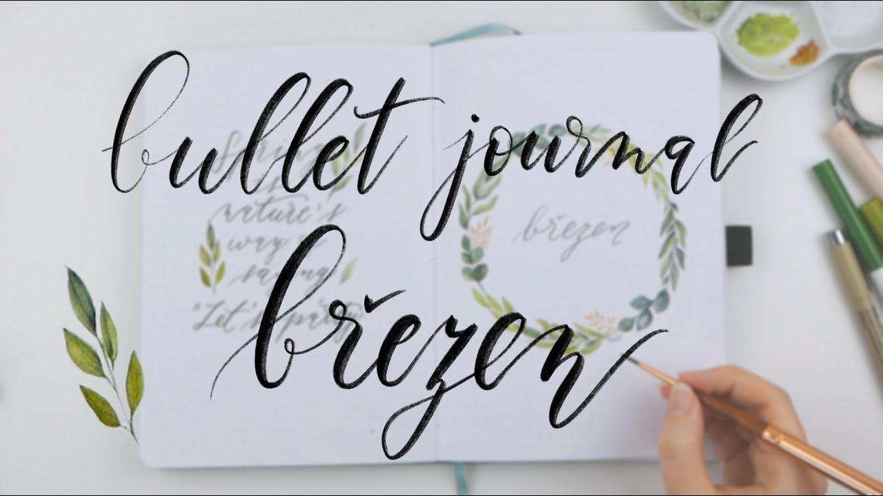 Bullet Journal česky: Březen 2021 | Míša v šálku