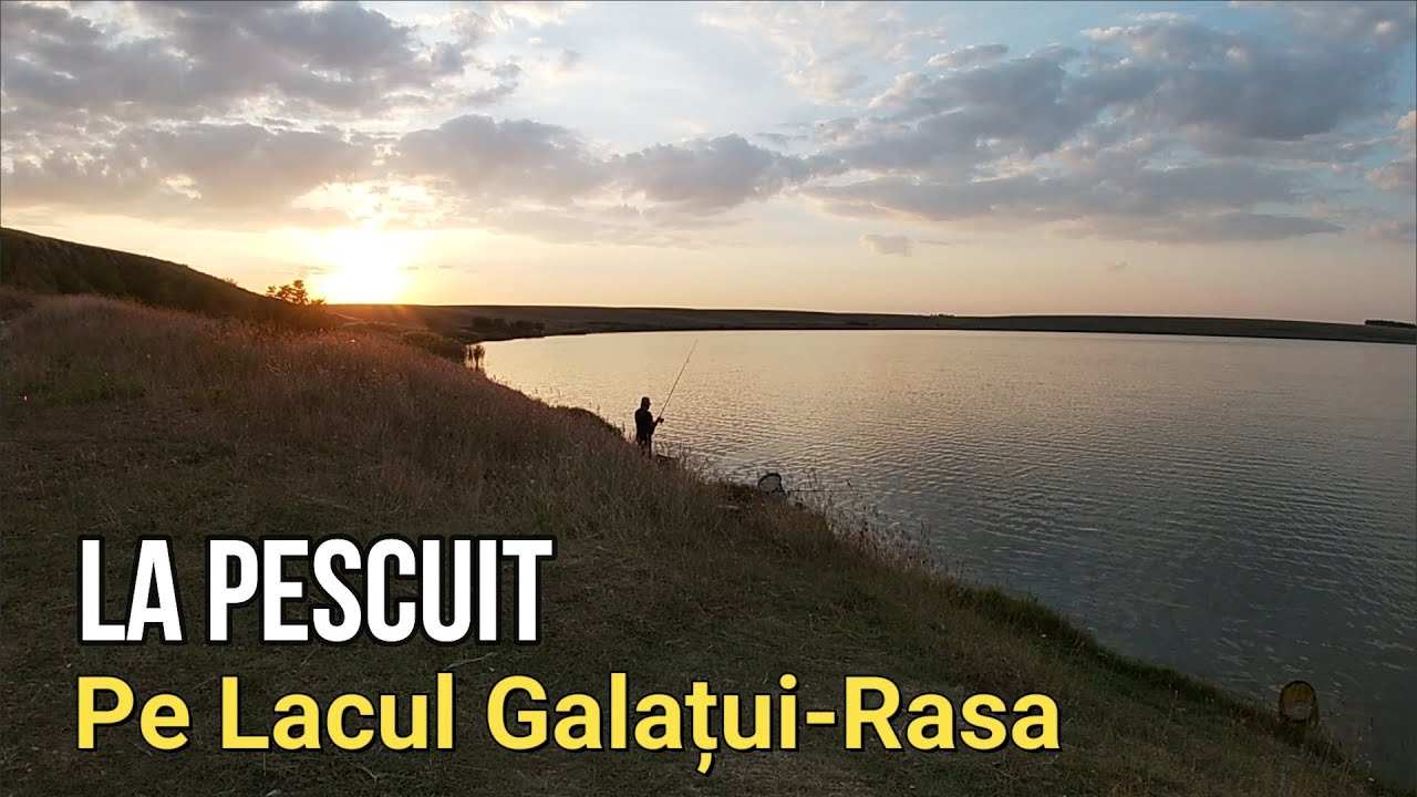 PESCUIT PE LACUL GĂLAȚUI - BALTA RASA, JUD CALARAȘI