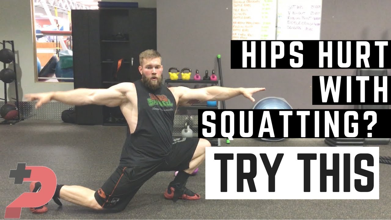 Hips Hurt With Squatting? Try This! YouTube