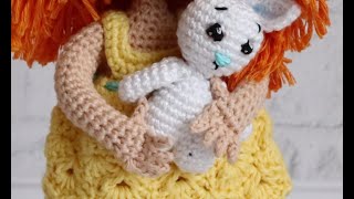 картинка: ►Вяжем ручки с пальчиками для куклы